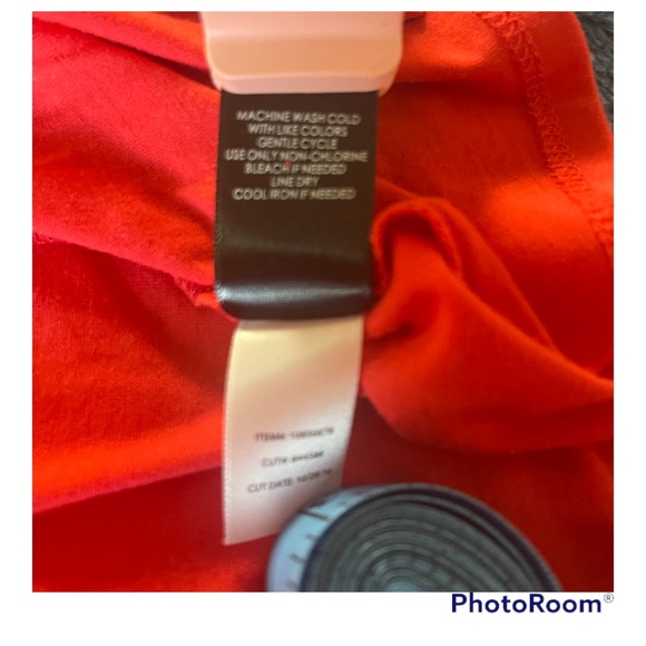 PRETTY RED TORRID DRAWSTRING FRONT A-LINE DRESS - Picture 10 of 10